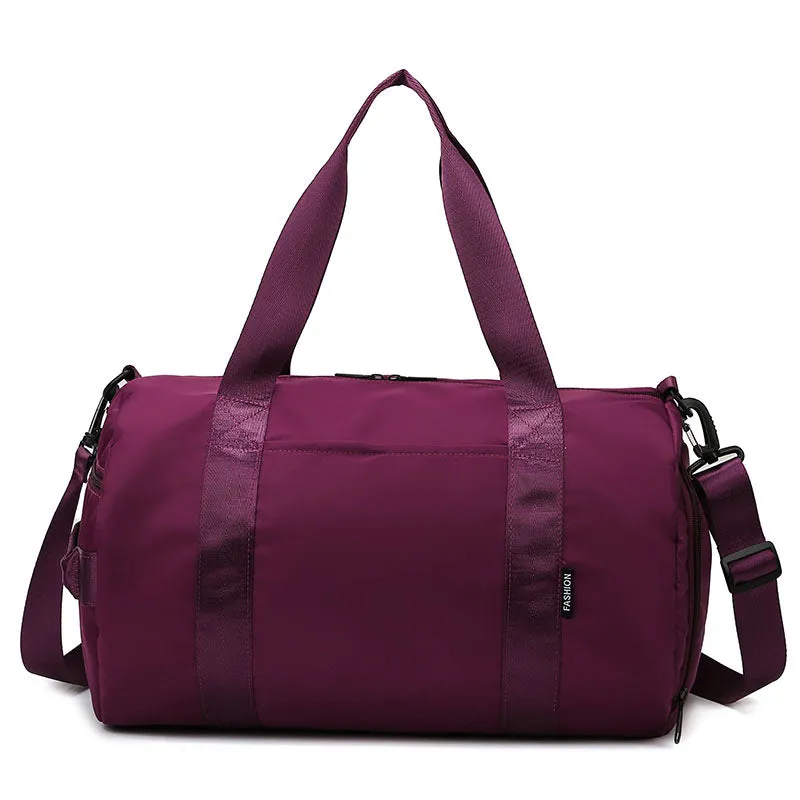 Nylon Travel Bag Large Capacity Dry And Wet Separation