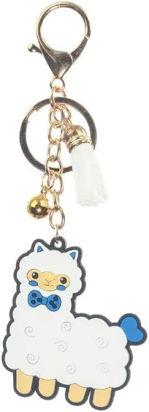 Occasions Gift Giving Tassel Faux Suede & Rubber Key Chain Handbag Charm (Collection 2)