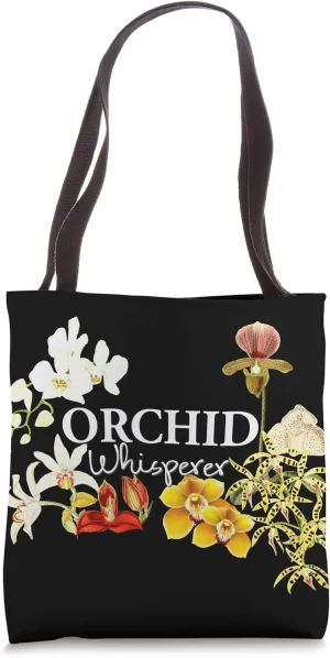 Orchid Whisperer Gift Cute I Love Orchids Tote Bag
