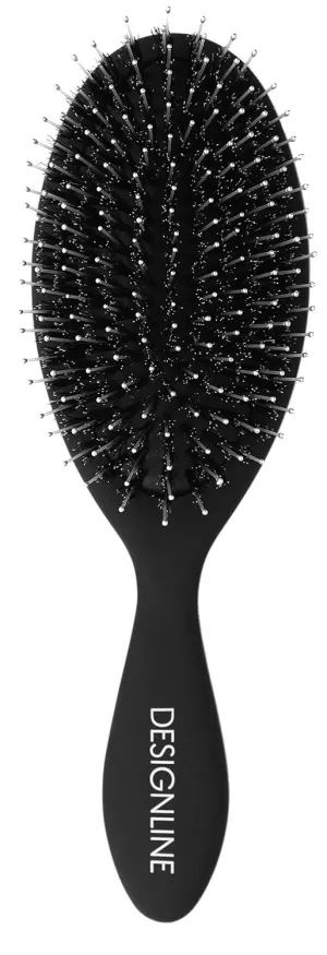 Oval Hair Brush for Sculpting - Regis DESIGNLINE - Nylon Bristle and Boar Brush for Detangling and Styling Wet or Dry Hair