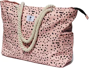 OVERSIZE BEACH BAG Large Tote Bag for Women Waterproof Sandproof with Dry Wet Compartment for Pool Gym Travel