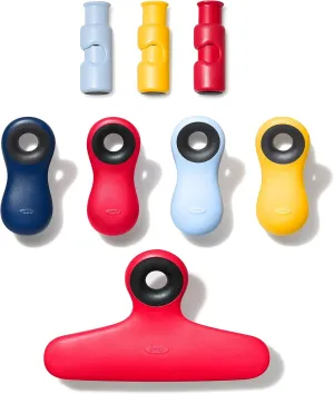 OXO Good Grips Collection Bag Clip, 8 Piece Set, Assorted