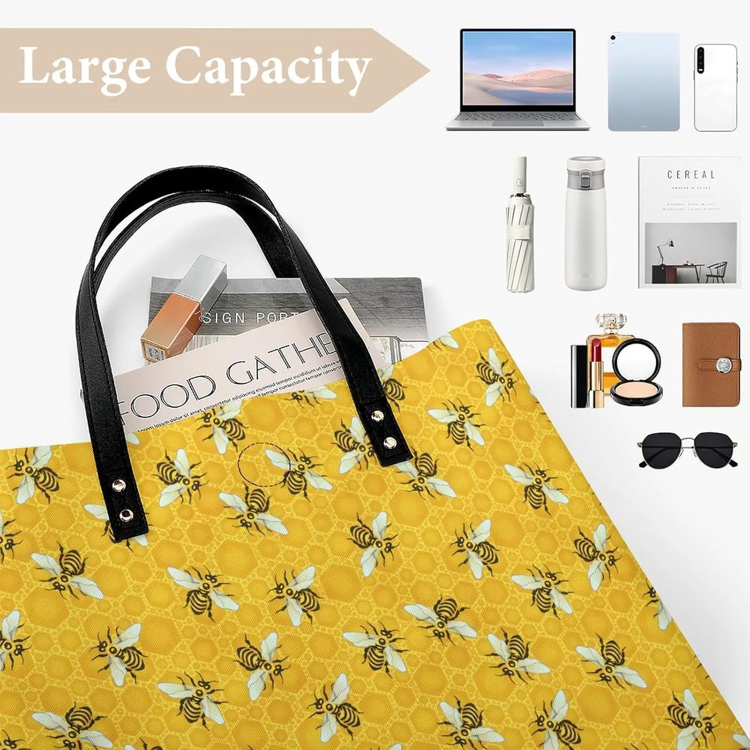 Penguin Bird Fashionable All Printed Leather Handbag Unisex