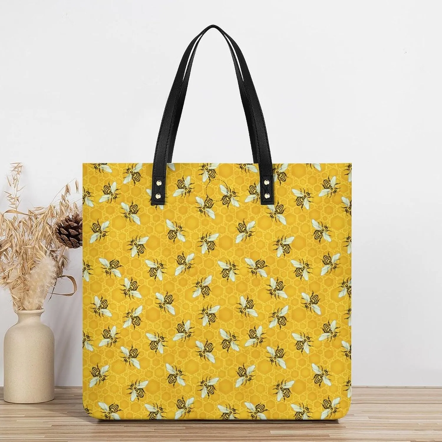 Penguin Bird Fashionable All Printed Leather Handbag Unisex