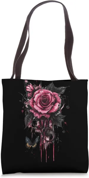 Pink Rose Flower Botanist Garden Flower Rose Tote Bag