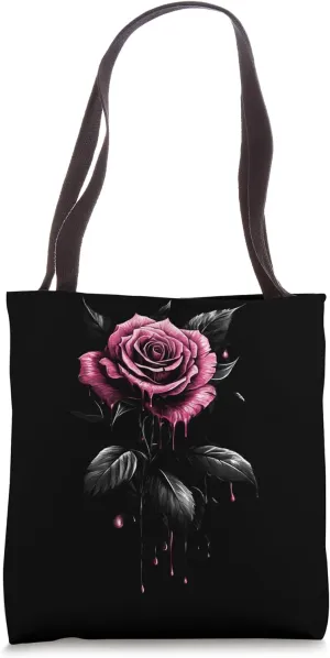 Pink Rose Flower Botanist Garden Flower Rose Tote Bag