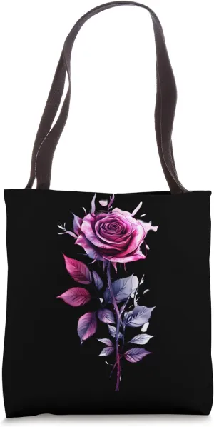 Pink Rose Flower Botanist Garden Flower Rose Tote Bag