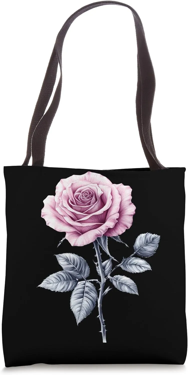 Pink Rose Flower Botanist Garden Flower Rose Tote Bag