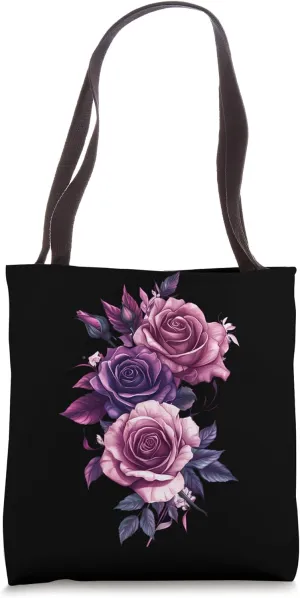 Pink Rose Flower Botanist Garden Flower Rose Tote Bag