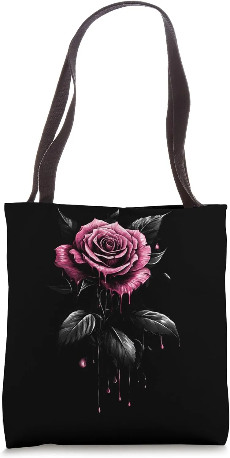 Pink Rose Flower Botanist Garden Flower Rose Tote Bag