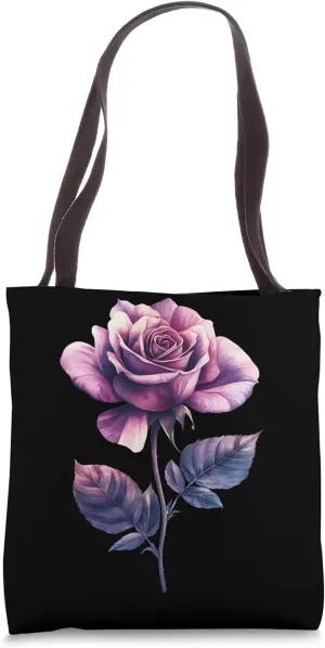 Pink Rose Flower Botanist Garden Gardening Flower Rose Tote Bag