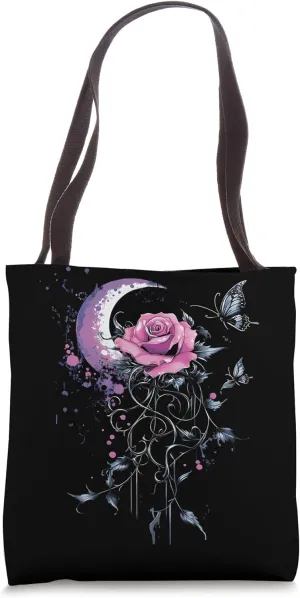 Pink Rose Flower Botanist Garden Gardening Flower Rose Tote Bag