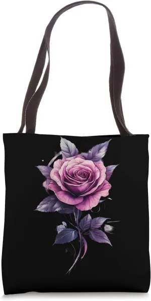 Pink Rose Flower Botanist Garden Gardening Flower Rose Tote Bag