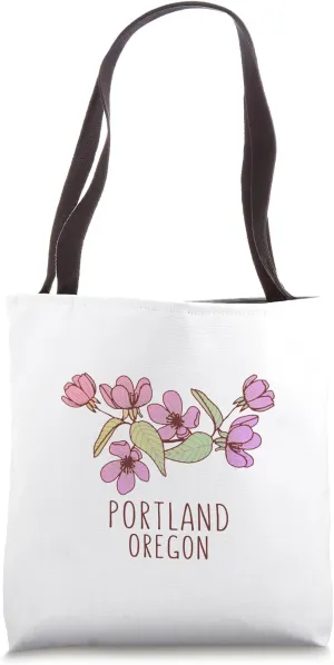 Portland Oregon Wildflowers | Portland OR Tote Bag