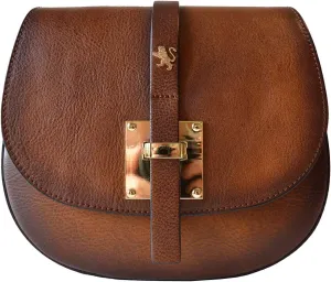 Pratesi Leather Bag for Women Pelago B472 in Genuine Leather - Bruce Brown Made in Italy