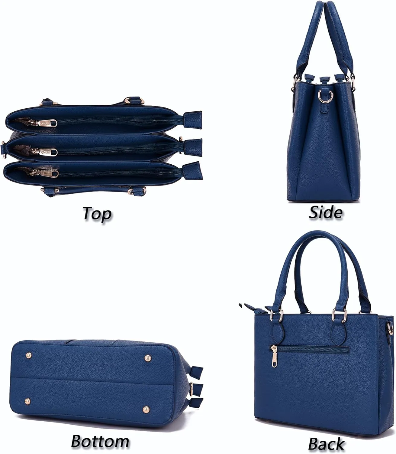 Purses and Wallet Set for Women Crossbody Top Handle Tote Satchel PU Leather Shoulder Bags