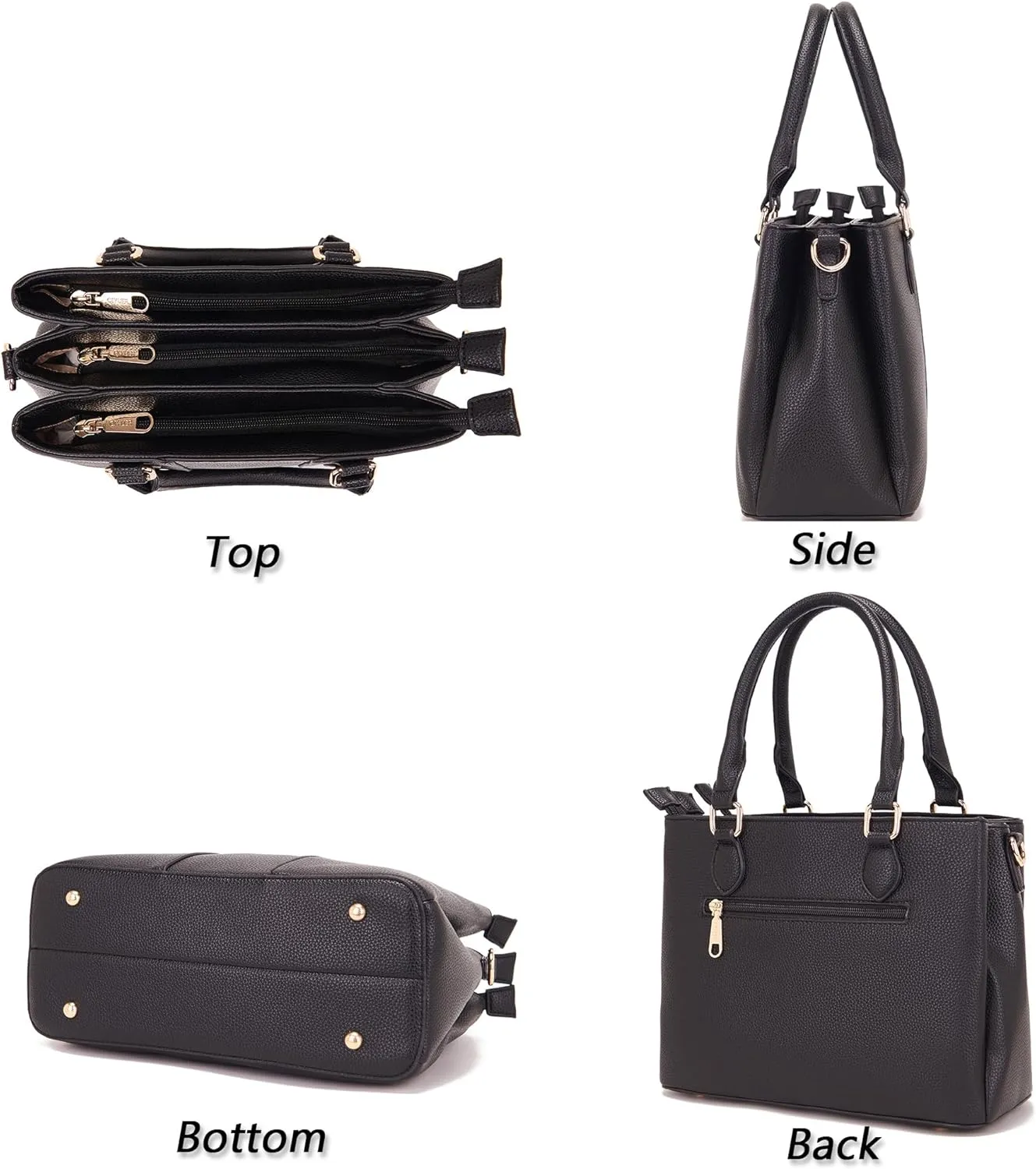 Purses and Wallet Set for Women Crossbody Top Handle Tote Satchel PU Leather Shoulder Bags