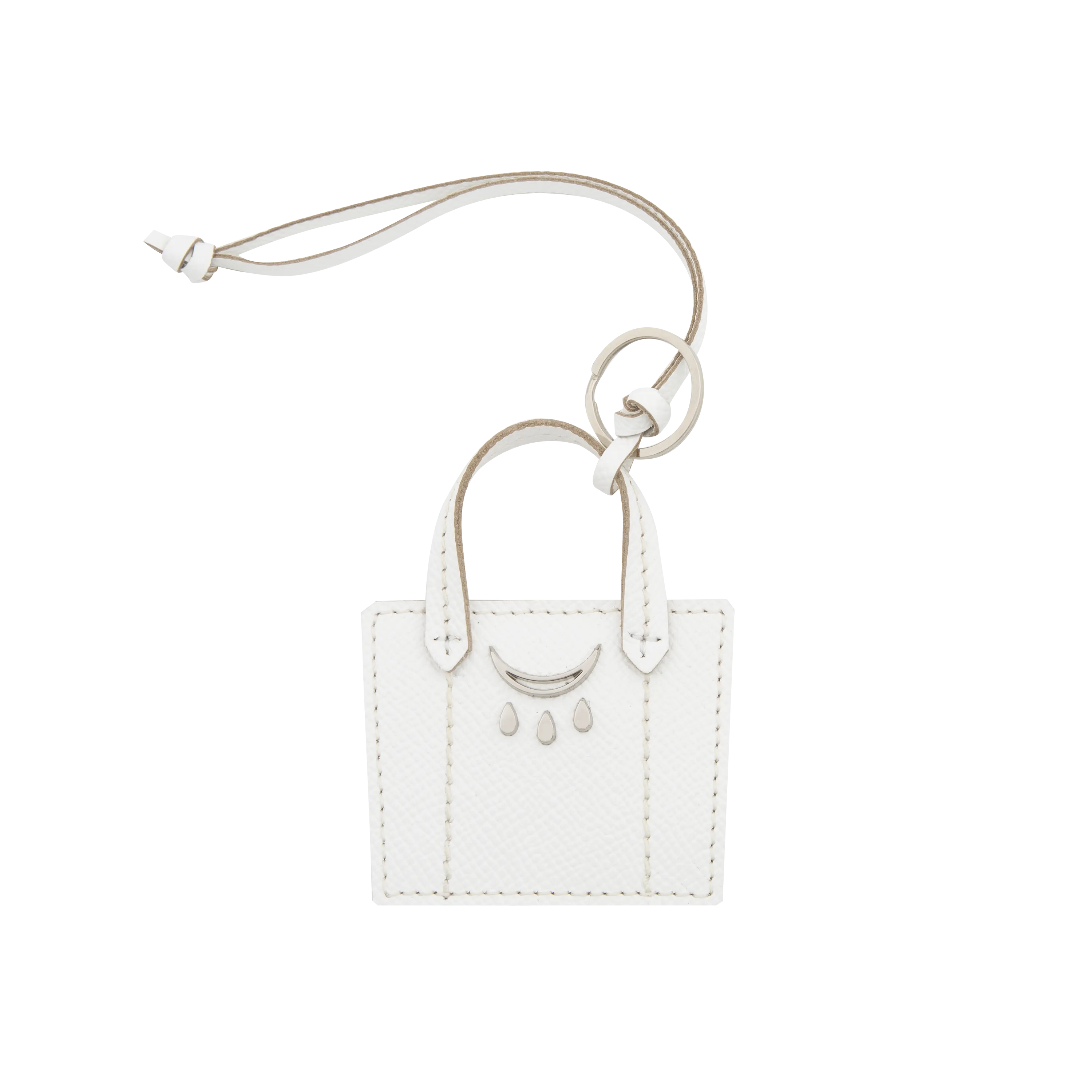 QIMU Bag Charm - White