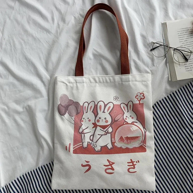 Rabbit Tote Bag