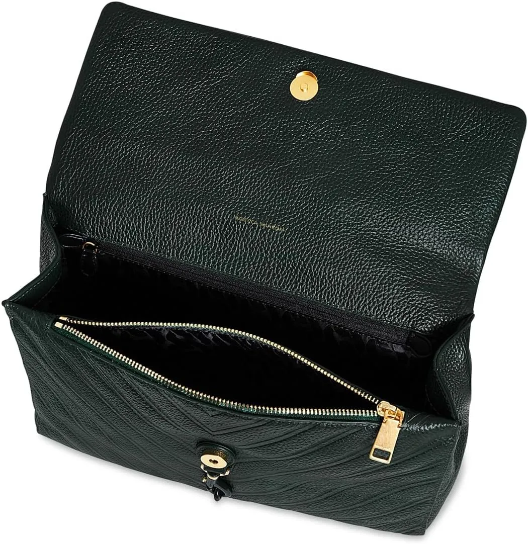 Rebecca Minkoff Edie Emboss Lg Shoulder