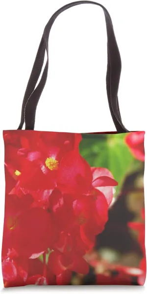 Red flower Tote Bag