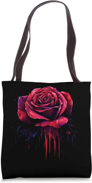 Red Rose Flower Botanist Garden Flower Red Rose Tote Bag