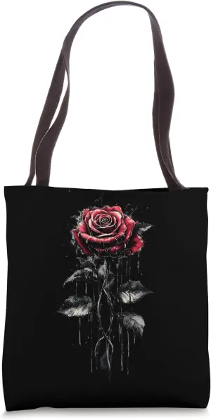 Red Rose Flower Botanist Garden Flower Rose Tote Bag