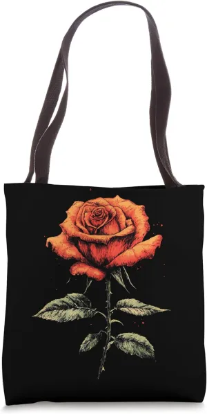 Red Rose Flower Botanist Garden Flower Rose Tote Bag
