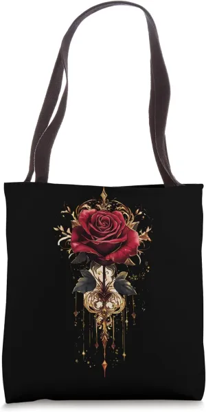 Red Rose Flower Botanist Garden Flower Rose Tote Bag
