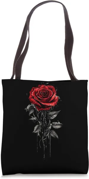 Red Rose Flower Botanist Garden Flower Rose Tote Bag
