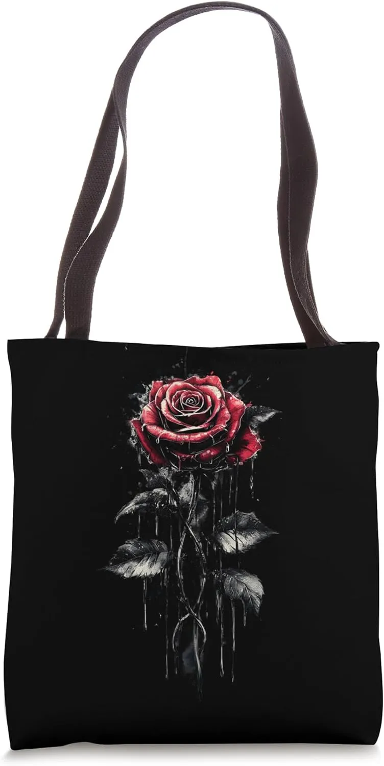 Red Rose Flower Botanist Garden Flower Rose Tote Bag
