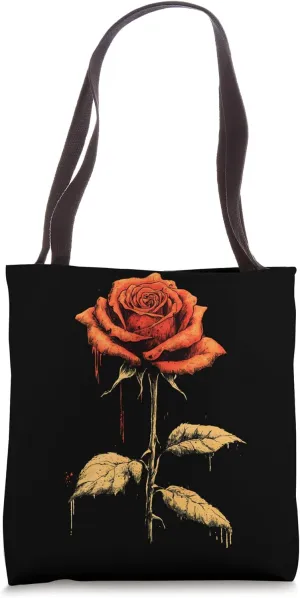 Red Rose Flower Botanist Garden Flower Rose Tote Bag