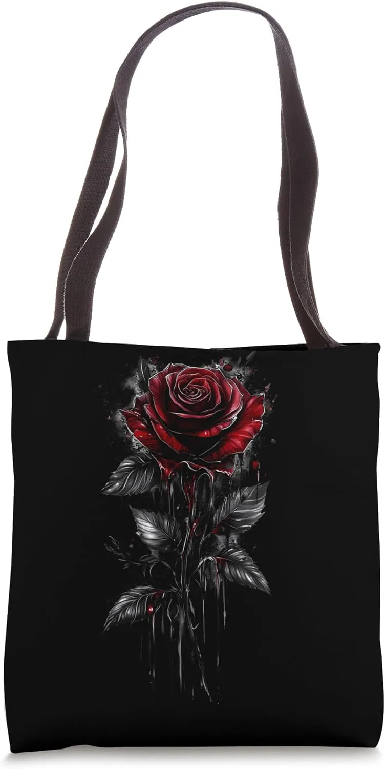 Red Rose Flower Botanist Garden Flower Rose Tote Bag