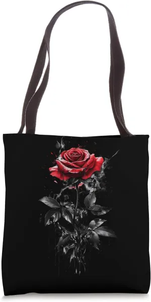 Red Rose Flower Botanist Garden Flower Rose Tote Bag