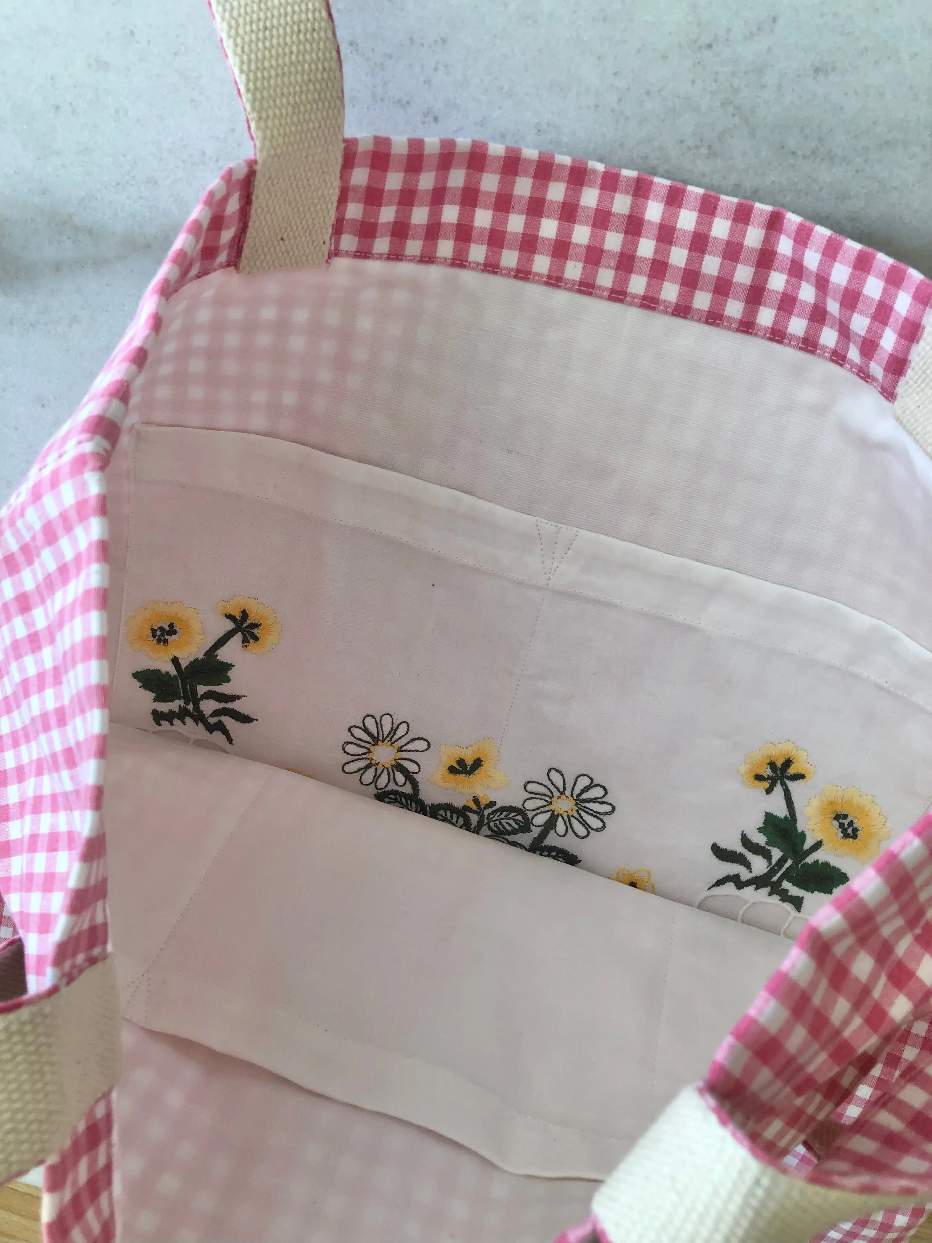 Reliable delivery TOTE Top-choice GINGHAM BAG