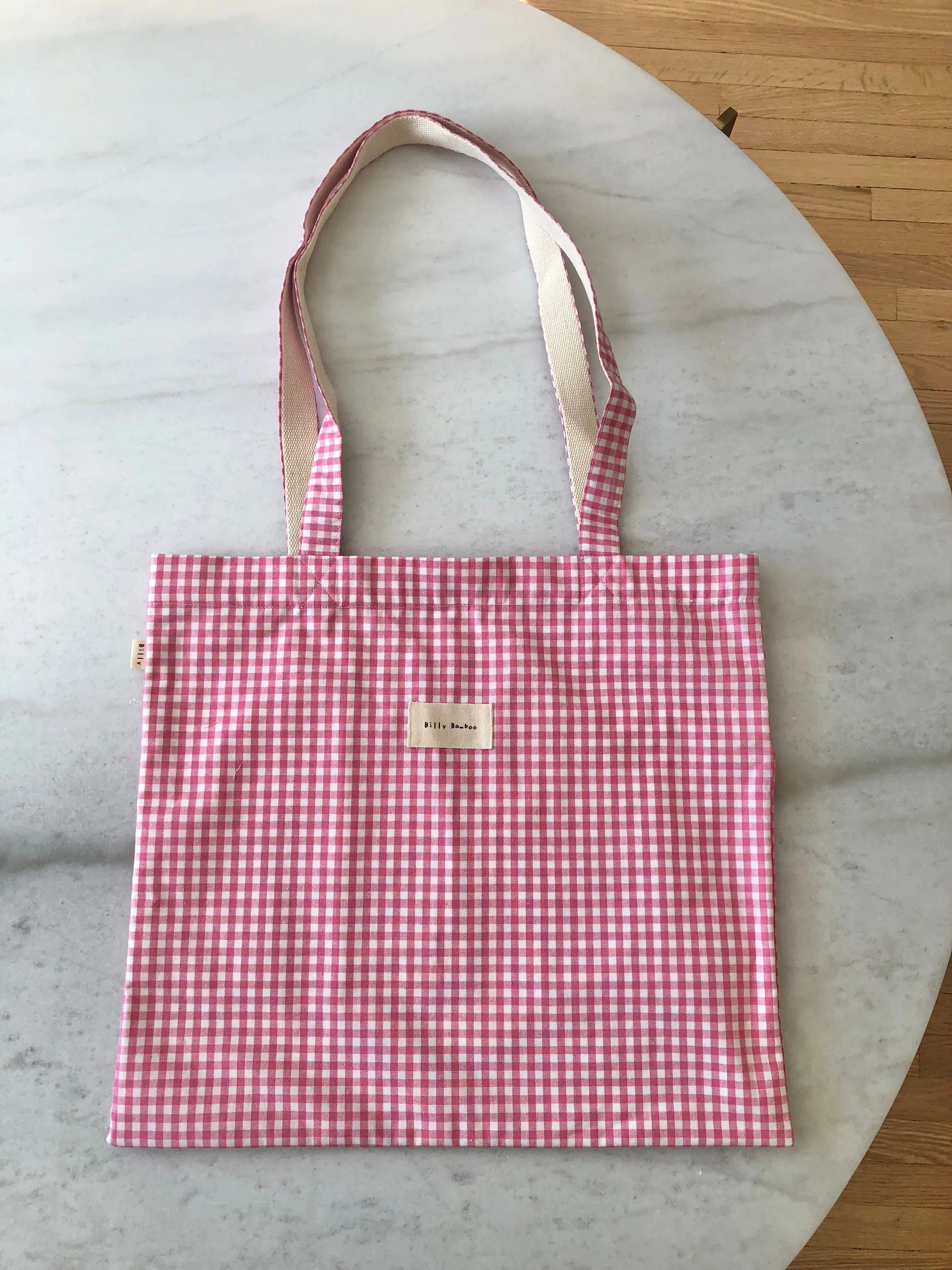 Reliable delivery TOTE Top-choice GINGHAM BAG