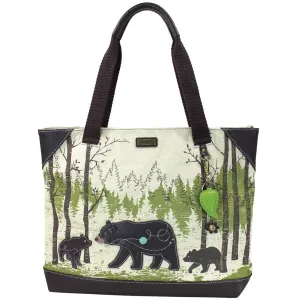 Safari Canvas Tote - Bear