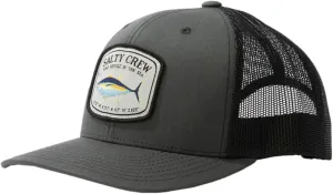 Salty Crew Men's Fish Logo Retro Trucker Hat - Unisex Adjustable Baseball Hat for Adults - Premium Cotton