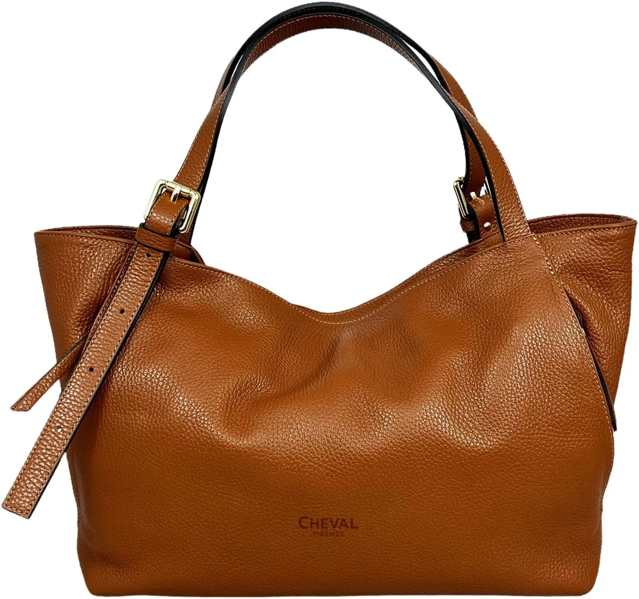Sarin Shoulder Bag, Genuine Leather Made in Italy
