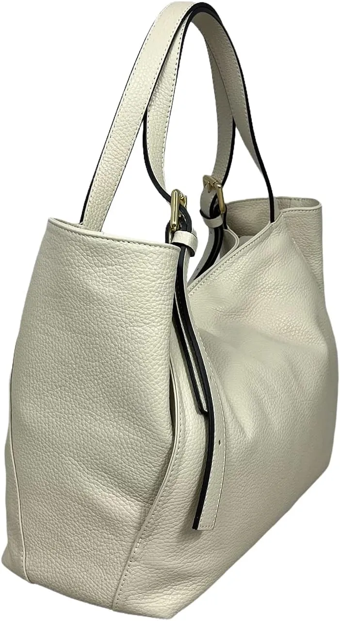 Sarin Shoulder Bag, Genuine Leather Made in Italy