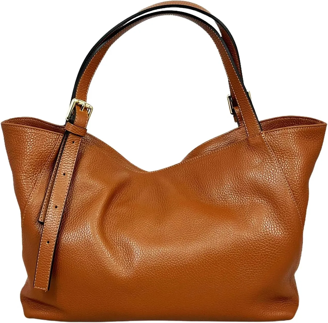 Sarin Shoulder Bag, Genuine Leather Made in Italy