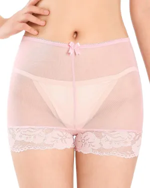 Satini Women's Nylon Sheer French Knickers Briefs Panties