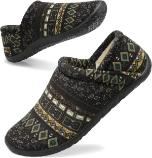 Scurtain Unisex Adults Fuzzy Casual Slippers for Women & Men, Green