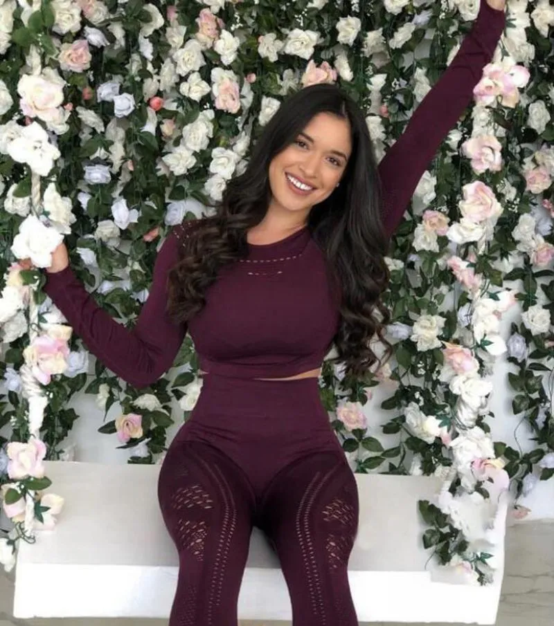 Seamless Yoga Sets High Waist Gym Suit