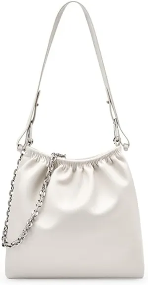 Sense Underarm Bag Chain Sigle Shoulder Cross-Body Female Bag Leather Bag White Fu Bag Bag