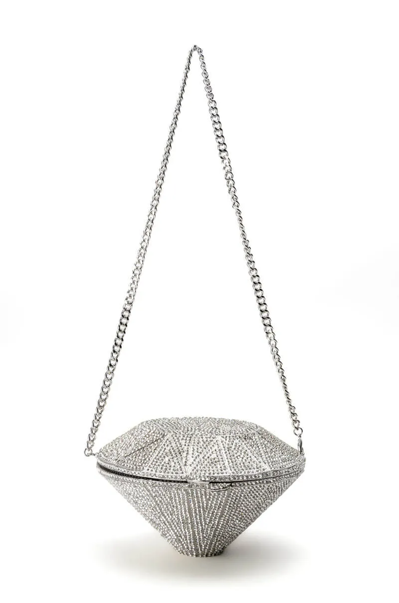 SHINE BRIGHT LIKE A DIAMOND BLINGED CLUTCH