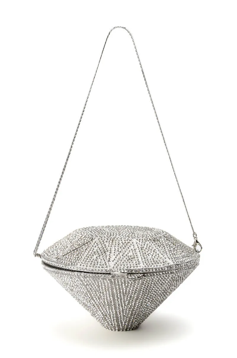 SHINE BRIGHT LIKE A DIAMOND BLINGED CLUTCH