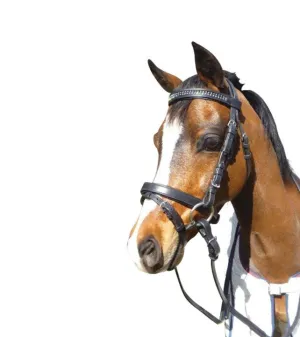 Showcraft Hemsleigh Jewelled Hanoverian Black Bridle Miniature