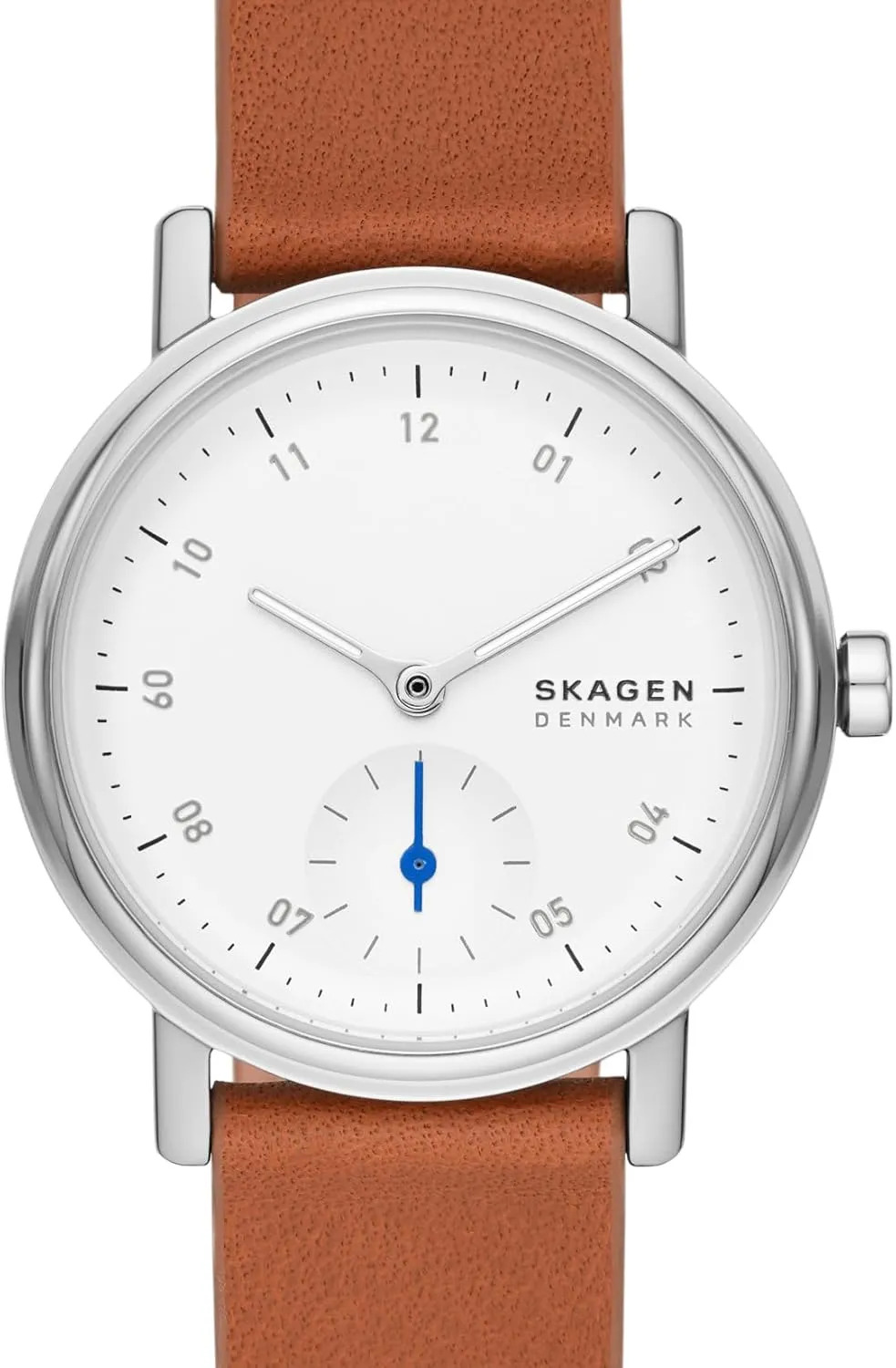 Skagen Kuppel Lille or Riis Lille Minimalist Women's Watch with Stainless Steel Bracelet, Mesh or Leather Band