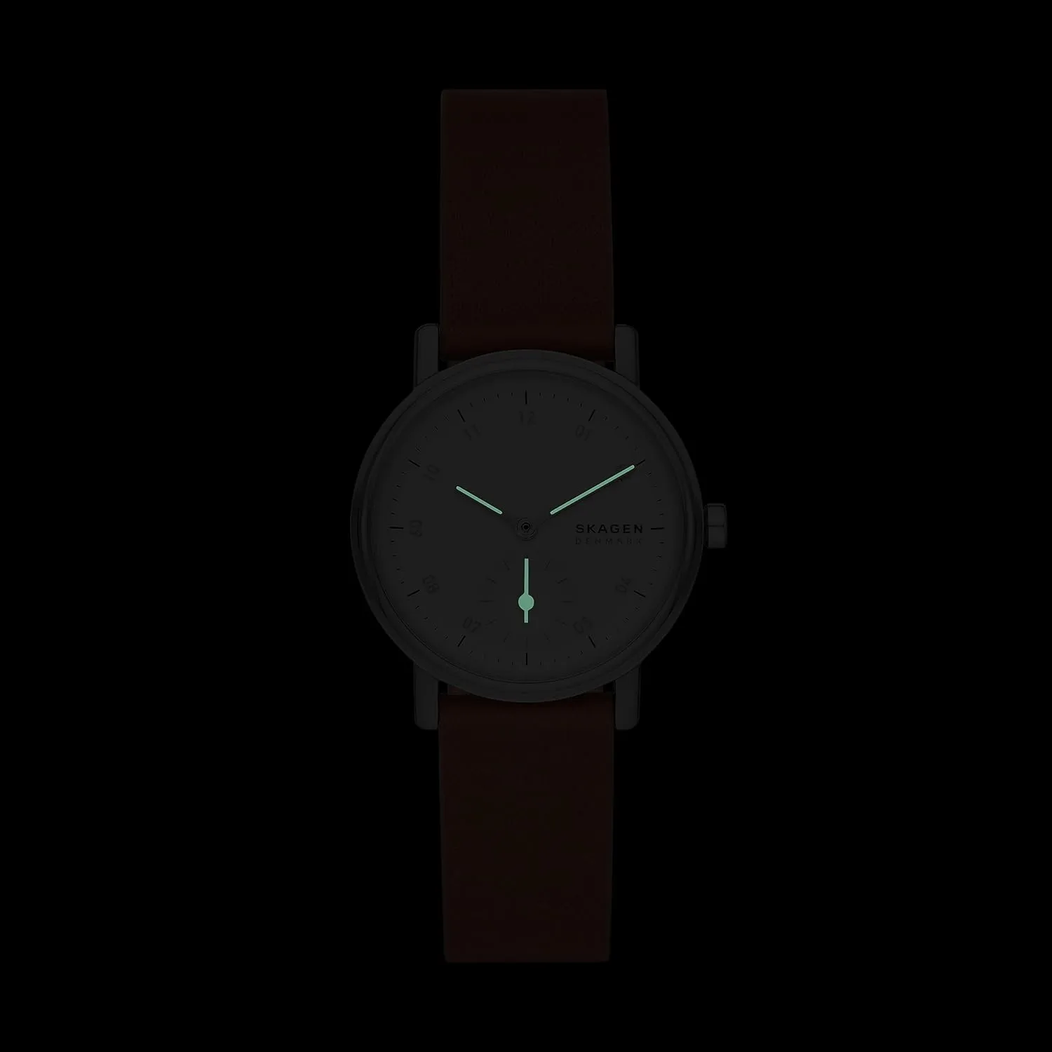 Skagen Kuppel Lille or Riis Lille Minimalist Women's Watch with Stainless Steel Bracelet, Mesh or Leather Band